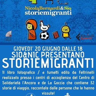 Sanremo: giovedì prossimo al Palafiori la presentazione del libro a fumetti “Storiemigranti”