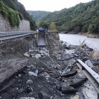 Riapre martedì a senso unico alternato la Statale 20 a Trucco di Ventimiglia, si lavorerà ancora domani