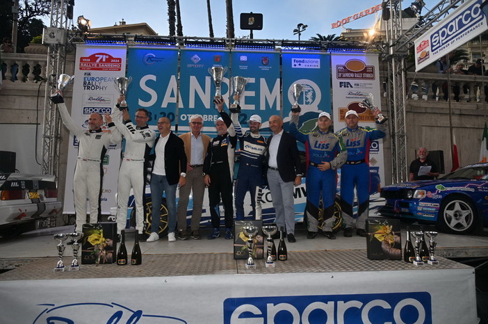 Automobilismo: Franco Cunico con la sua Porsche Carrera RS fa suo il 39esimo Sanremo Rally Storico