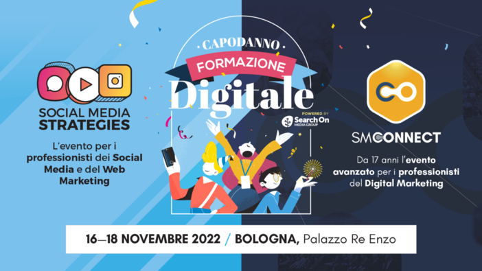 Un autunno di formazione digitale con Search On Media Group: a Bologna per la prima volta il Capodanno della Formazione Digitale