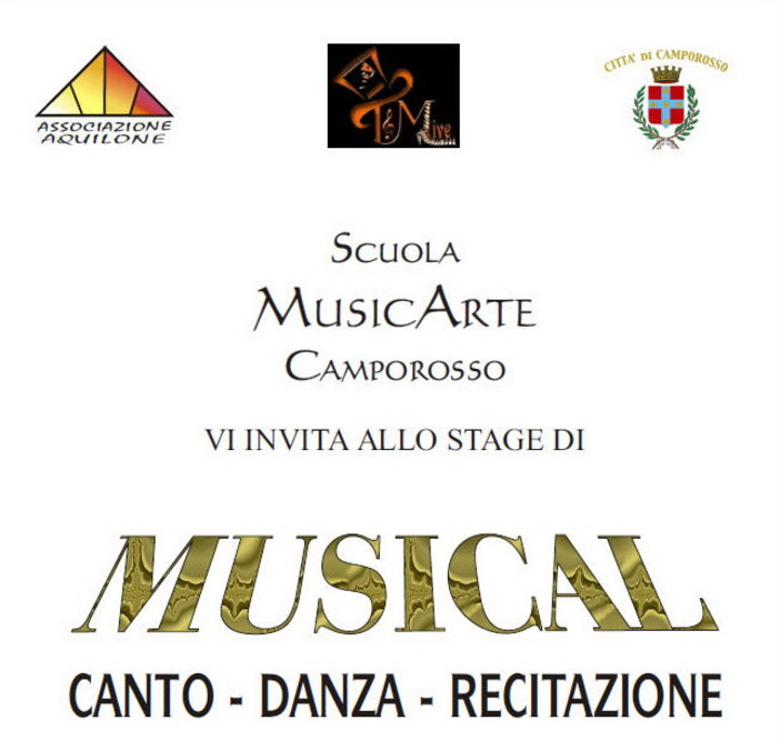 Camporosso: da venerdì prossimo da 'MusicArte' riparte lo stage di Musical