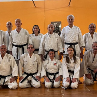 Arti Marziali: anche l'Accademia di Karate Sanremo domenica scorsa a Genova per uno stage di approfondimento