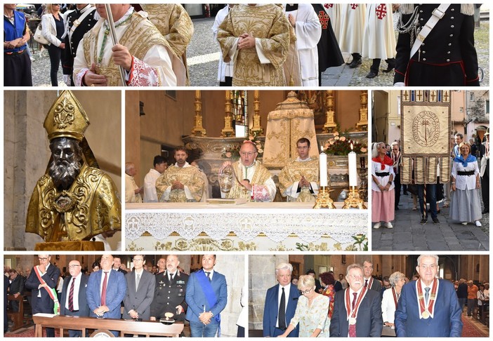 Sanremo: iniziati stamattina con la Messa a San Siro i festeggiamenti patronali di San Romolo (Foto e Video)