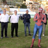 Calcio: con Mattia 'Spiderman' la presentazione del settore giovanile della Sanremese (Foto)