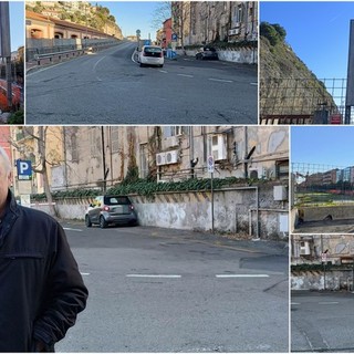 Ventimiglia, iniziata l'asfaltatura della strada di scorrimento: comitato di quartiere di San Secondo sulle barricate (Foto)