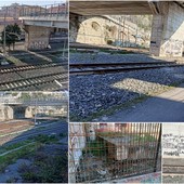 Ventimiglia, sgombero accampamento migranti sotto il cavalcavia di San Secondo: conclusi gli interventi di bonifica (Foto e video)
