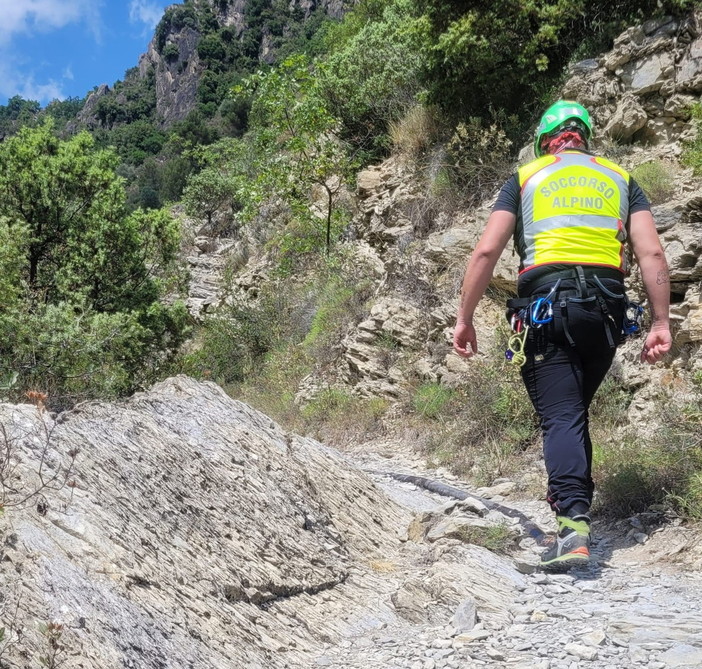 Rocchetta Nervina: uomo cade facendo canyoning, mobilitazione di soccorsi ed elicottero in arrivo