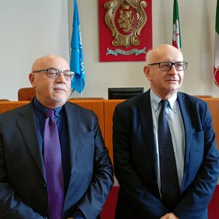 Ventimiglia: in comune la cerimonia di saluto alla città del commissario prefettizio Samuele De Lucia (Foto e video)