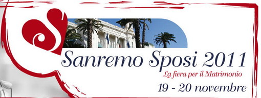 Sanremo: sabato e domenica prossimi la prima edizione di 'Sanremo Sposi, la fiera per il matrimonio'