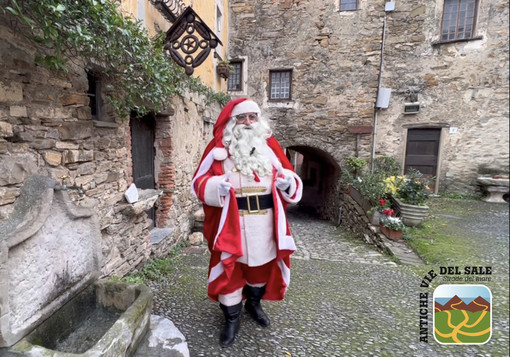 Uno spot di Babbo Natale per la promozione turistica dei Comuni delle Vie del Sale