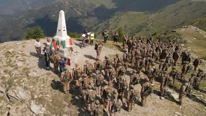 Gli Alpini hanno scalato, tra le '150 Cime' anche il Monte Frontè e il Saccarello (Foto)