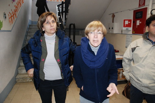 Il vice Sindaco, Claudia Lolli, e la Preside Silvia Colombo