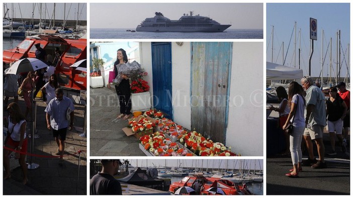 I fiori di Sanremo ordinati dalla nave da crociera Seabourn Sojourn, portate a bordo 50 composizioni da centro tavola ed un bouquet