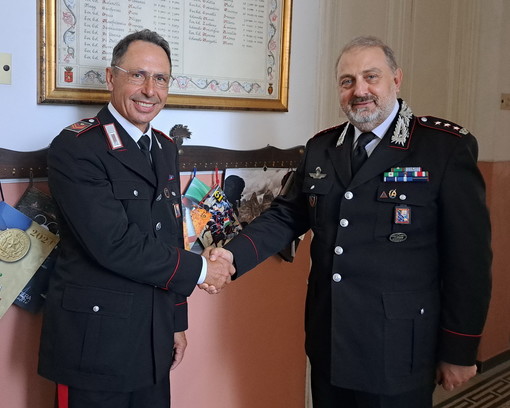 Bordighera: l’appuntato scelto dei Carabinieri Enzo Guardiani lascia il servizio attivo