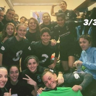 Calcio femminile, le Sanremo Ladies battono l’Entella e volano in testa alla classifica