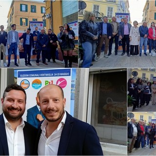 Verso le amministrative, Gabriele Sismondini presenta la sua squadra: &quot;Uniti per garantire distacco dal passato e dare dignità a Ventimiglia&quot; (Foto e video)