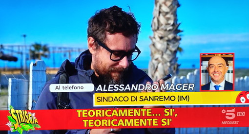 Festival di Sanremo: anche 'Striscia la Notizia' torna sulla sentenza del Tar e intervista il Sindaco Mager