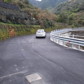 Rocchetta Nervina: domani l'inaugurazione ufficiale ma è transitabile da oggi la Provinciale 68 (Foto)