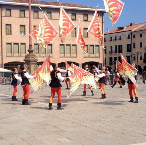 Sbandieranti e Tamburine di Ventimiglia ad un soffio dalla promozione in A2 nel torneo di Padova