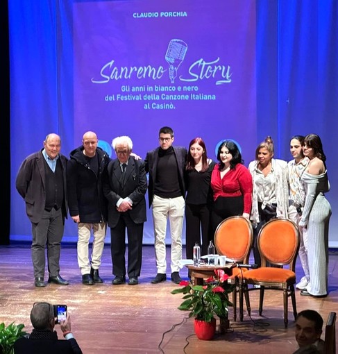 La Storia del Festival di Sanremo ha incantato il pubblico di Garlasco (PV). Le immagini in bianco e nero degli anni al Casinò dell'Archvio Moreschi regalano ancora grandi emozioni