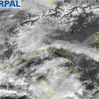 Arpal emette allerta gialla per neve ma non per la nostra provincia: nelle prossime ore scarse precipitazioni