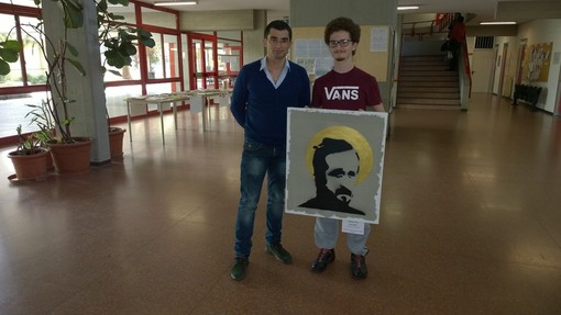 Ventimiglia: presentata al Liceo Aprosio l'opera 'San Peppe', dedicata alla memoria di Peppino Impastato