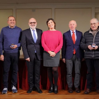 Sanremo: al Casinò sette dipendenti vanno in pensione, oggi il saluto del Cda in sala Biribissi (Foto)