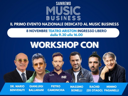 Sanremo: venerdì prossimo al Teatro Ariston il 'Music Business' con operatori e professionisti della musica