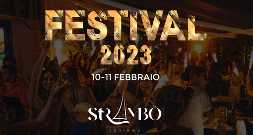 Gli eventi per la settimana del Festival di Sanremo allo Strambò venerdì e sabato prossimi