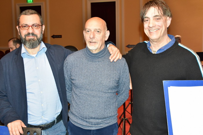 Da sinistra: Girolamo De Raco, Giancarlo Di Lorenzo e Federico De Robertis