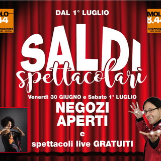 Venerdì e sabato saldi spettacolari allo ‘Shopping center Molo 8.44’ di Vado Ligure