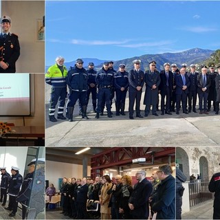 Ventimiglia celebra San Sebastiano, il santo patrono della polizia locale (Foto e video)