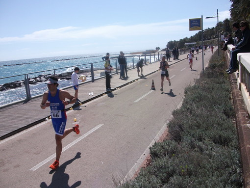 Sanremo: dopo le gare di duathlon, Argirò “Sport e pista ciclabile sono un binomio inscindibile”