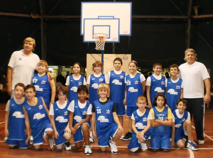 Pallacanestro: gli aquilotti del Sea Basket Blu si aggiudicano il derby contro l'Olimpia Taggia