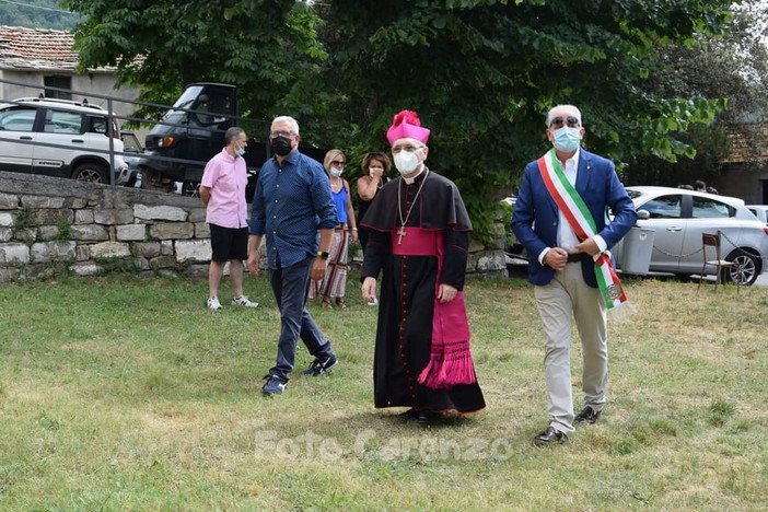 Aurigo: il Vescovo Mons. Guglielmo Borghetti ha celebrato la messa per i SS Pietro e Paolo (Foto)