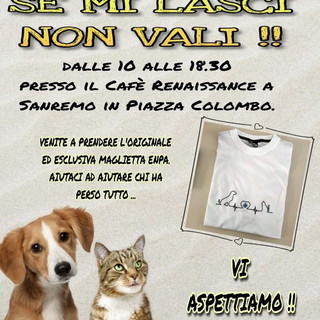 Sanremo: 'Se mi lasci non vali!', in piazza Colombo la giornata contro l'abbandono degli animali