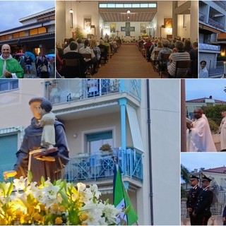 Bordighera celebra Sant'Antonio da Padova con santa messa e processione (Foto e video)