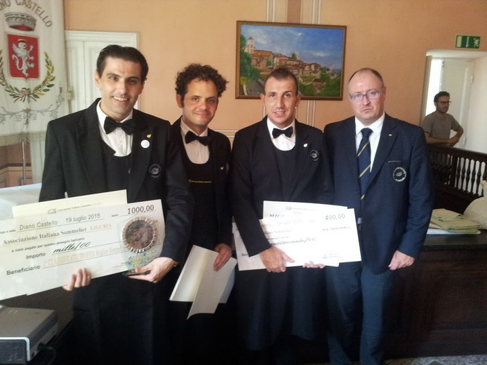 A Diano Castello proclamato il miglior sommelier del Vermentino: il vincitore Massimo Tortora