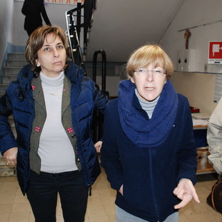 Il vice Sindaco, Claudia Lolli, e la Preside Silvia Colombo