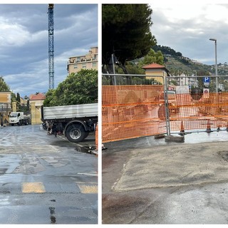 Sanremo: liberata a tempo di record strada Tre Ponti, terminato il lavoro della valvola di adduzione al Roya (Foto)