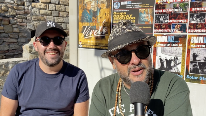 Da sinistra: Alessio Benedetto e Simone 'Radiomandrake' Parisi