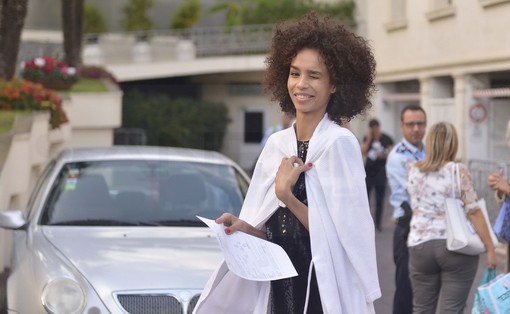 Sanremo: ecco le splendide modelle protagoniste dello spot Chanel girato ieri al Casinò (Foto)