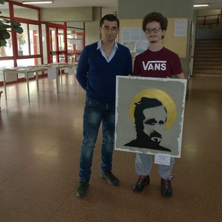 Ventimiglia: presentata al Liceo Aprosio l'opera 'San Peppe', dedicata alla memoria di Peppino Impastato