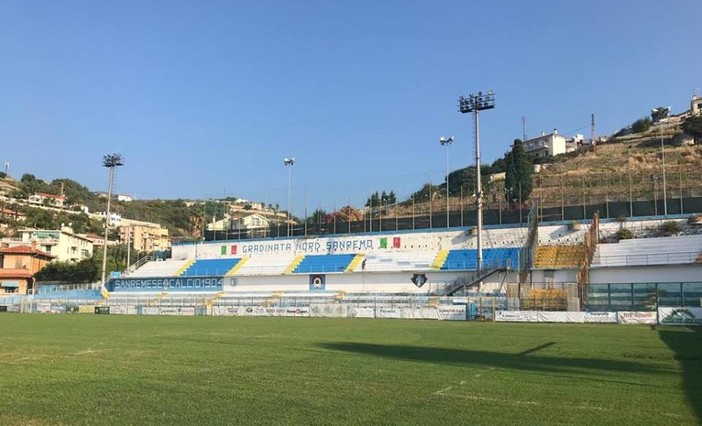 Per il match Sanremese - Fossano, domenica lo stadio di Sanremo riaprirà ai tifosi