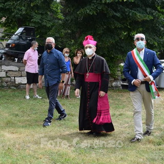 Aurigo: il Vescovo Mons. Guglielmo Borghetti ha celebrato la messa per i SS Pietro e Paolo (Foto)