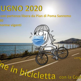 Scatterà da Pian di Poma a Sanremo il 2 giugno la manifestazione delle Sardine ponentine 'Pedalando con la Costituzione'