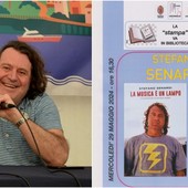 Ventimiglia, Stefano Senardi ospite a “La stampa va in Biblioteca” (Foto)