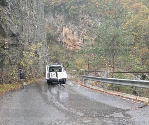 Triora: la prossima settimana installazione di una rete 'steelgrid', quindi la riapertura della Provinciale 81