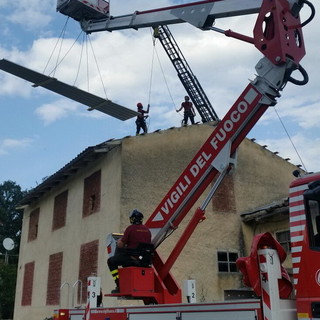 Prosegue il lavoro dei Vigili del Fuoco della squadra Saf ligure nelle zone terremotate in cento Italia (Foto)