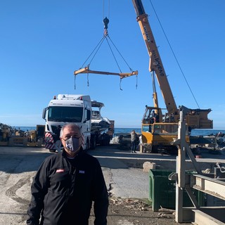 Le prove in mare della nuova avventura transoceanica in gommone di Sergio Davì sono iniziate il mese scorso a Riva Ligure dai Cantieri F.lli Diurno